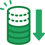 徹底したコストカット