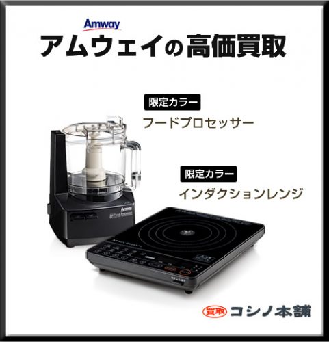 【東京公式通販】 アムウェイ　フードプロセッサー黒 調理機器